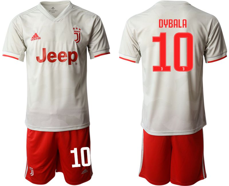 Men 2019-2020 club Juventus FC hoaway #10 white Soccer Jerseys->->Soccer Club Jersey